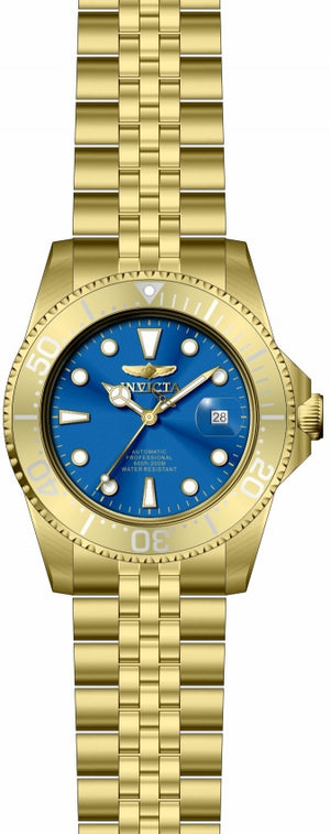Pro Diver Blue Dial / Gold-Tone Stainless Steel Bracelet Blue Dial