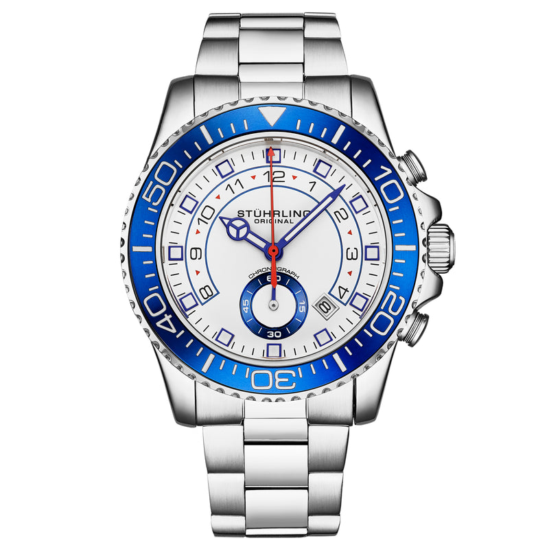 Aquadiver 3966 Watch Silver/Stainless Steel | White Dial
