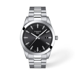 Gentleman Black / Steel Black Dial