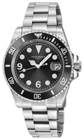 Barracuda 316L Case, Black Sunray Dial, Ceramic Bezel, 316L Stainless Steel Bracelet Black Dial