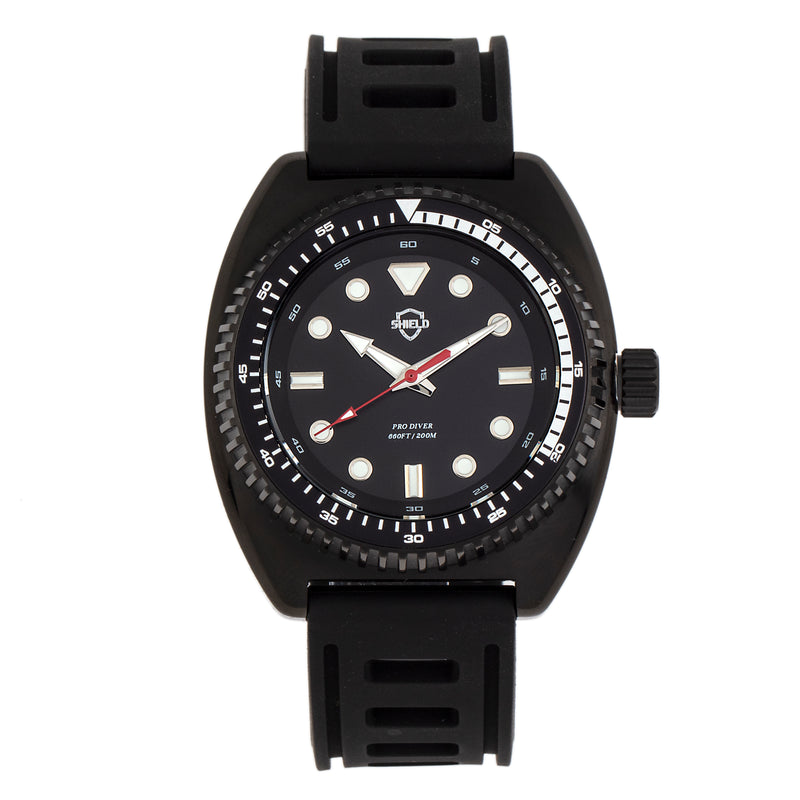 Dreyer Pro Diver 20ATM, Swiss Super Lume Black | Black Dial