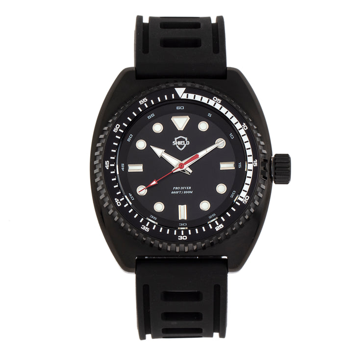 Dreyer Pro Diver 20ATM, Swiss Super Lume Black | Black Dial
