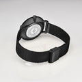 Symphony Black Stainless Steel | Silver Dial