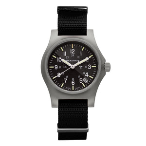 General Purpose Quartz with Date Black NGM/Def Std Matte Black Dial