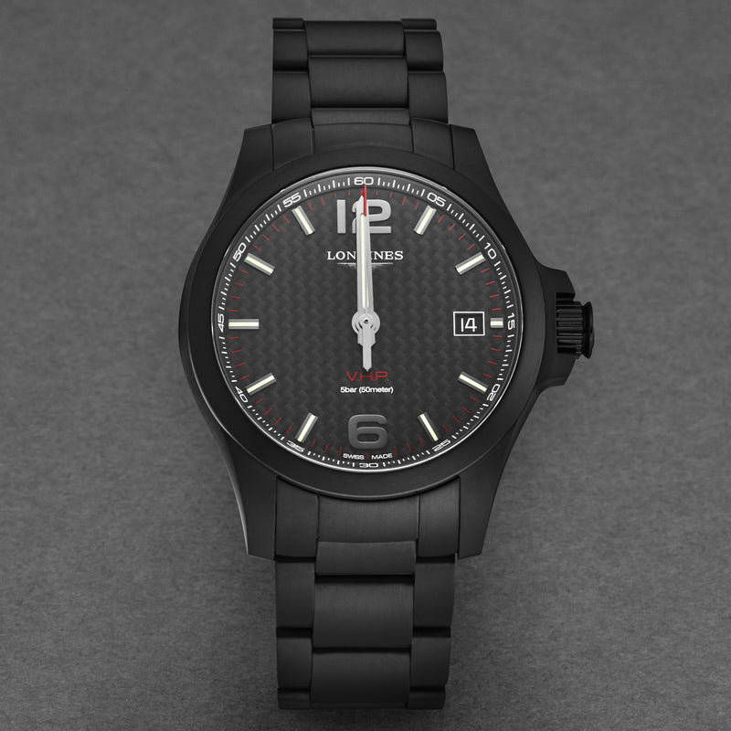 Conquest V.H.P. L37162666 / Black | Black Dial
