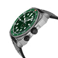 XO Submarine Sellita SW200 rotating bezel Green dial  Divers watch