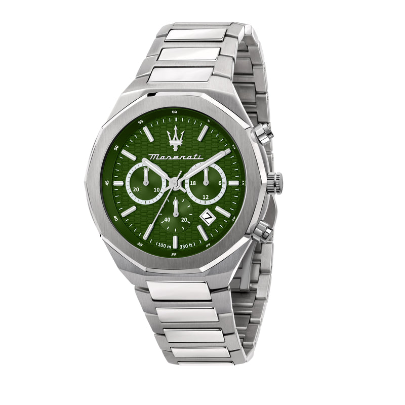 STILE Green / Stainless Steel | Green Dial