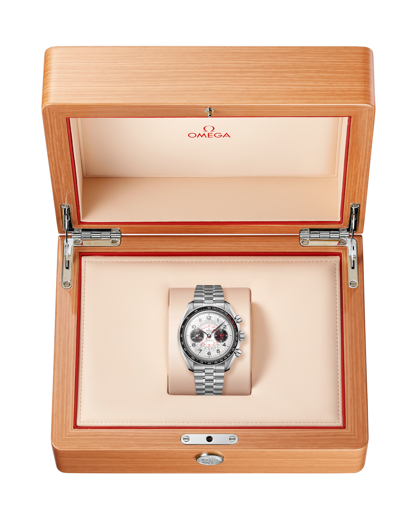 Speedmaster Chronoscope 43mm White / Black | White Dial
