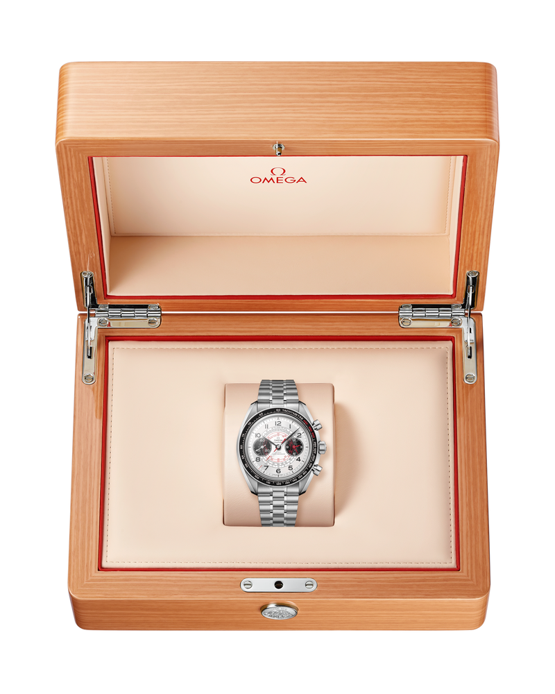Speedmaster Chronoscope 43mm White / Black | White Dial