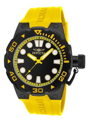 Pro Diver 51mm / Black / Yellow | Black Dial