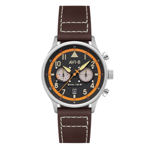 Carey Dual Time Imperial War Museums Edition Black / Leather | Black Dial