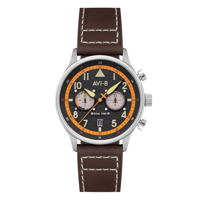 Carey Dual Time Imperial War Museums Edition Black / Leather | Black Dial