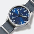 Augsburg Blaue Stunde 39mm Automatic | Blue Dial