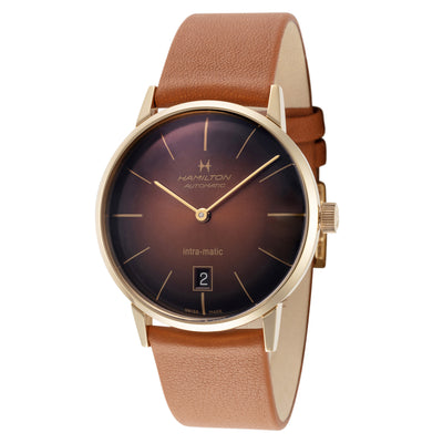 American Classic 38mm / Black and Brown / Brown Brown Dial