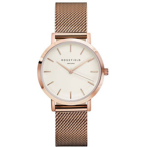 Tribeca 33mm / White / Rose Gold | White Dial