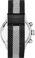 Monaco Chronograph Black/Silver | Black Dial