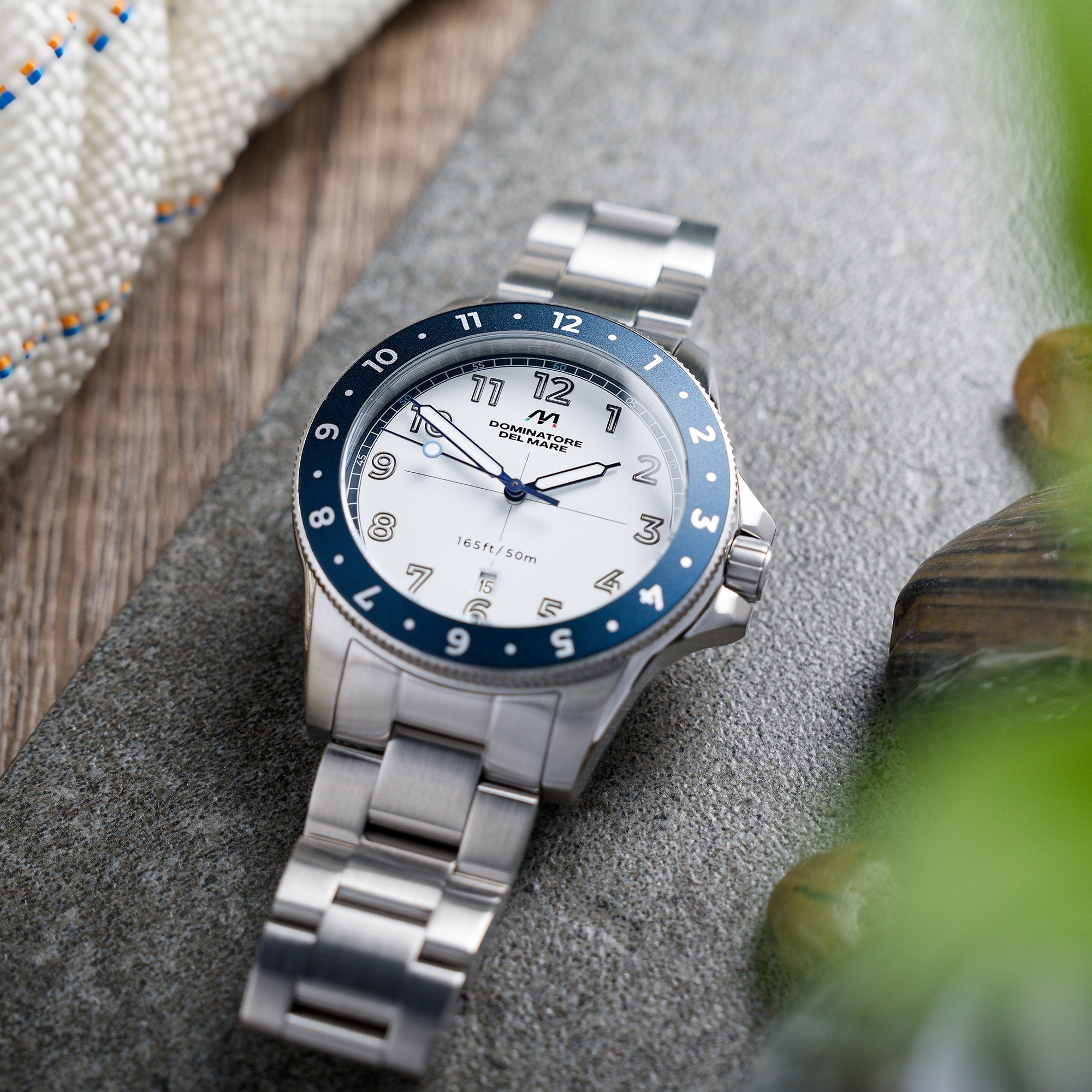 Bandiera Japan Quartz White / Stainless Steel | White Dial