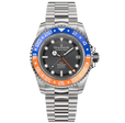 Deep Marine Explorer II Black/Orange Bezel| Black Dial