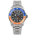 Deep Marine Explorer II Black/Orange Bezel| Black Dial