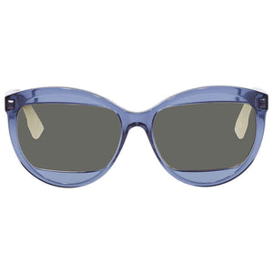 Mania Blue Havana Frame, Grey Lens |  Dial