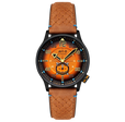 Hawker Typhoon Baldwin Automatic Orange / Brown Leather | Orange Dial