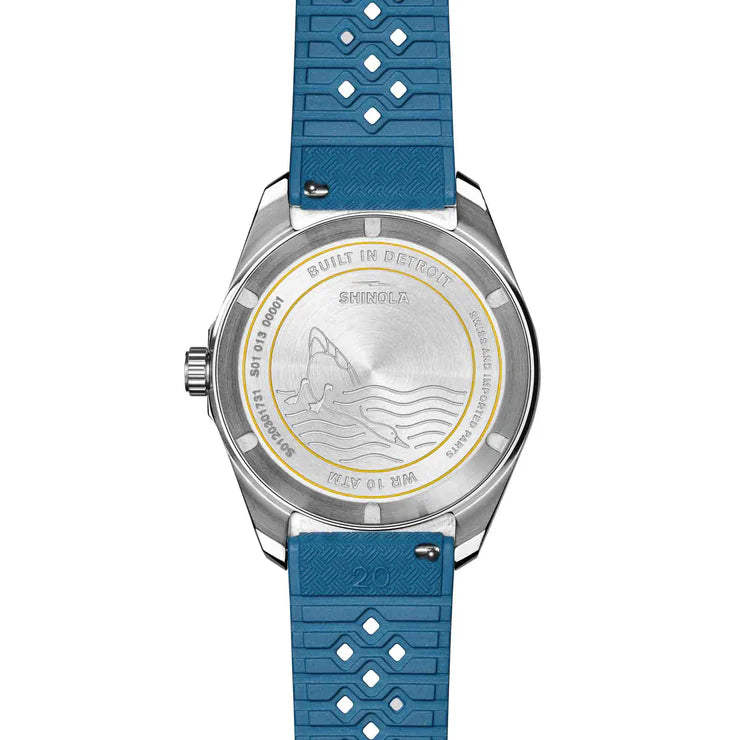 The Duck 40mm Blue | Blue Dial