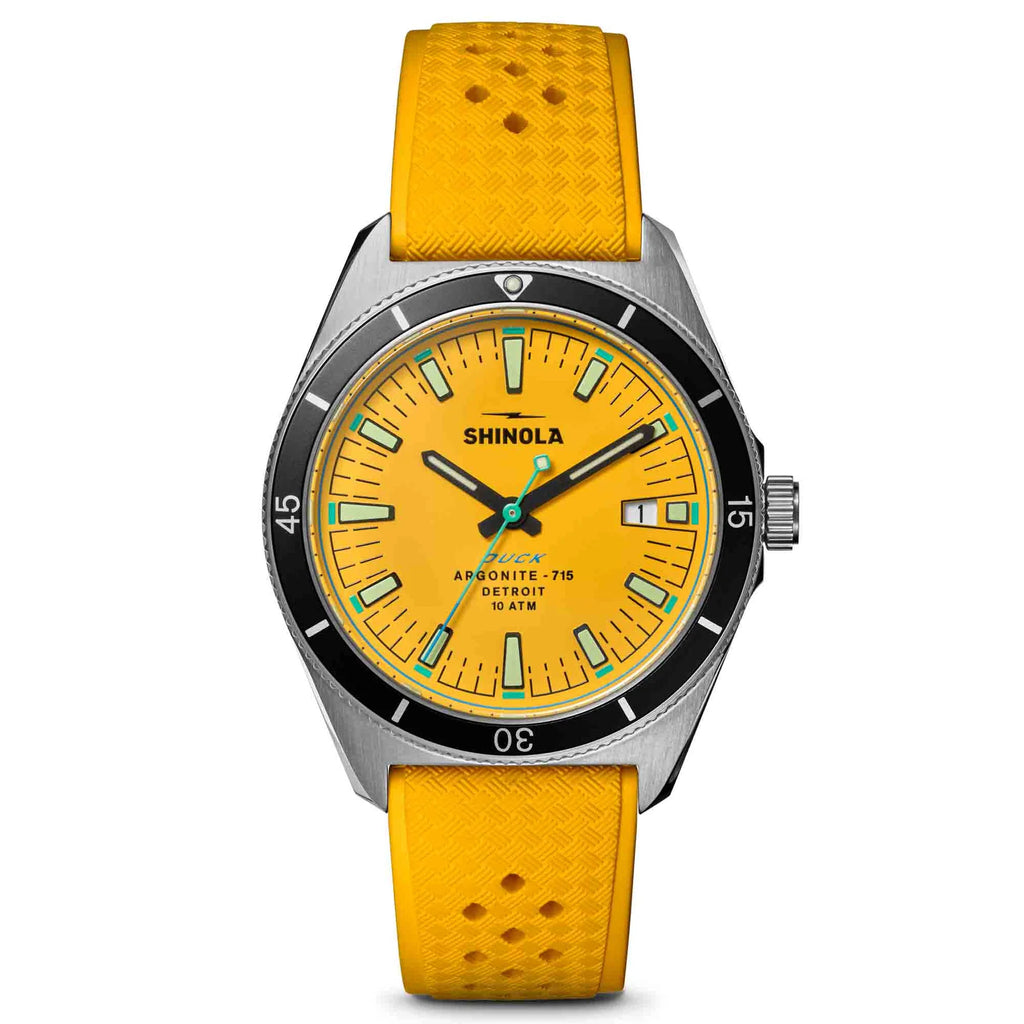 The Duck 40mm Yellow | Yellow Dial – Watch Gang