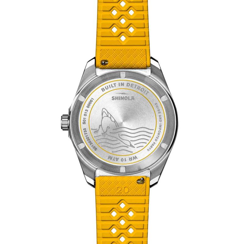 The Duck 40mm Yellow | Yellow Dial