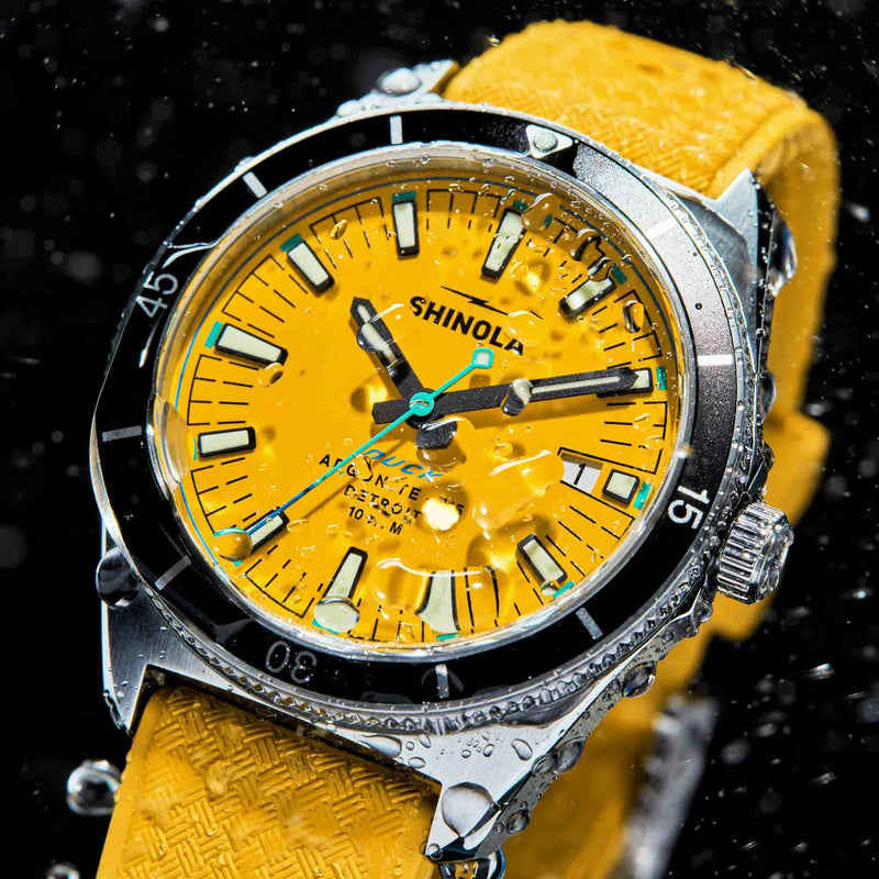 The Duck 40mm Yellow | Yellow Dial