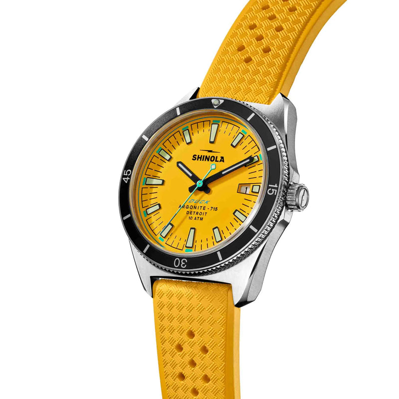The Duck 40mm Yellow | Yellow Dial