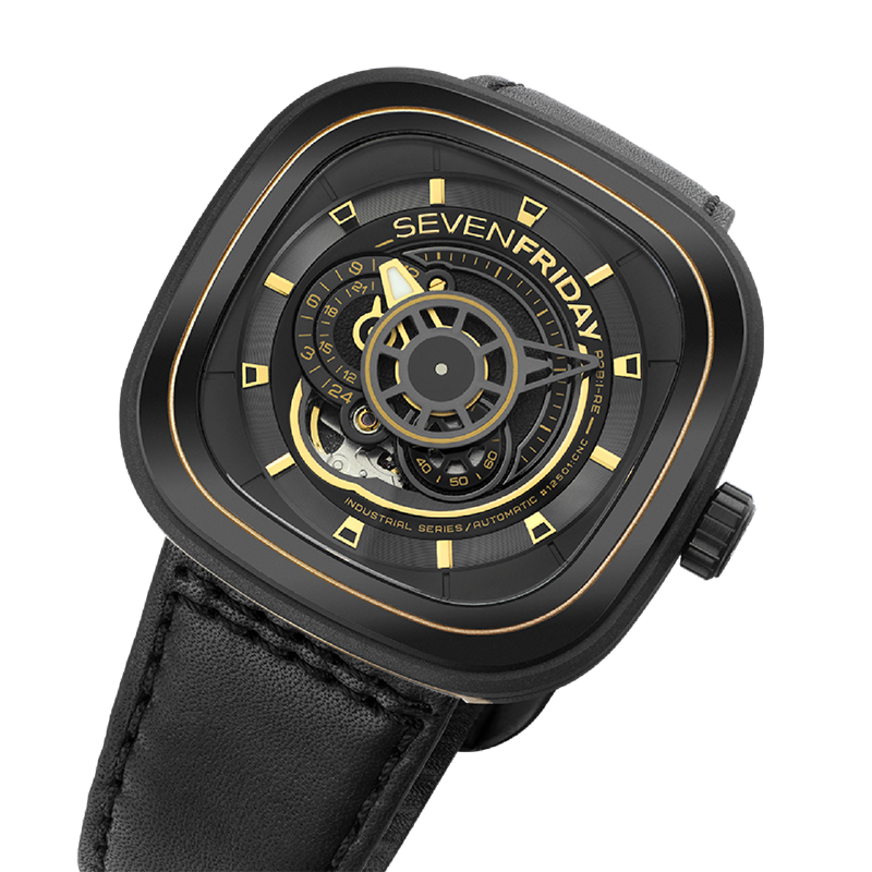P-Series P2B/02 | Black Dial