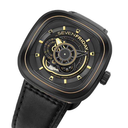 P-Series P2B/02 | Black Dial
