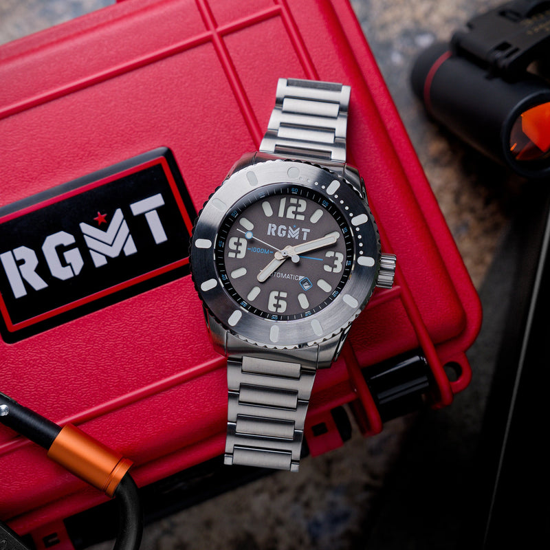 ALL BRITE AUTOMATIC GREY / STAINLESS STEEL | Grey Dial