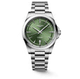 Conquest Silver/Green |  Dial