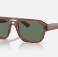 CORRIGAN BIO-BASED UNISEX / TRANSPARENT BROWN - DARK GREEN |  Dial