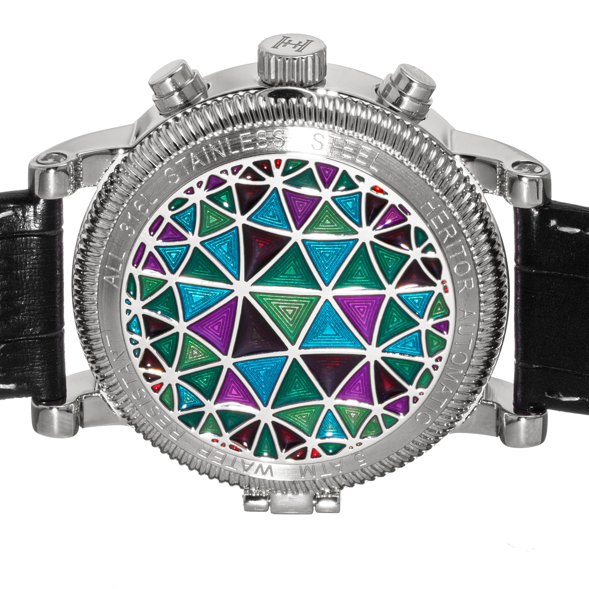 Legacy Silver/Black | Multi-colored Dial