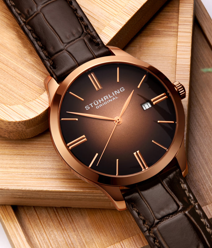 Symphony Rose/ Brown | Black Dial