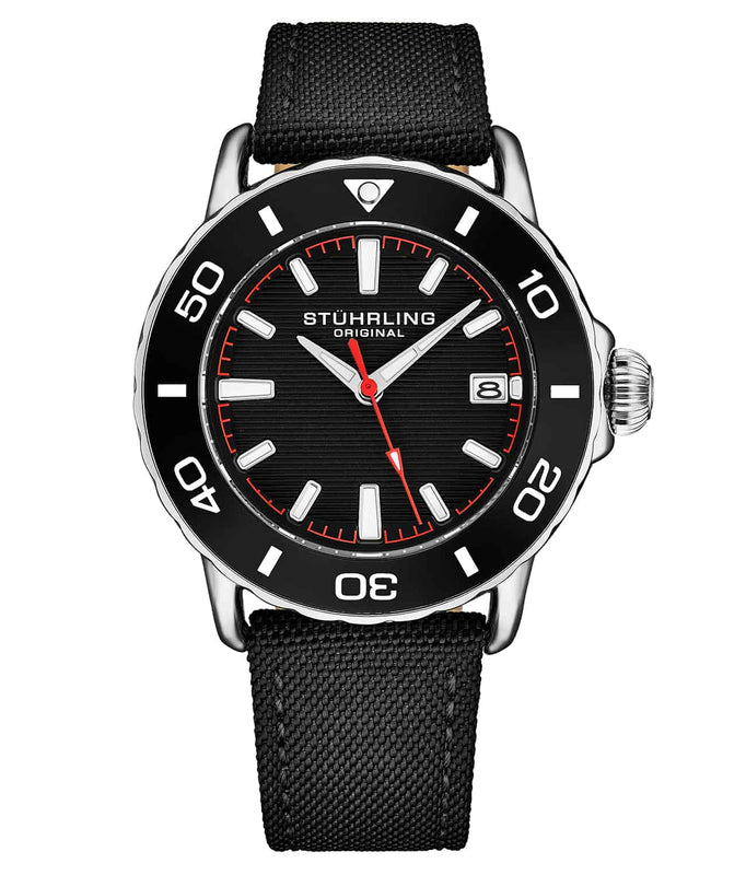 Explorer 4041 Quartz 40mm Diver | Black Dial