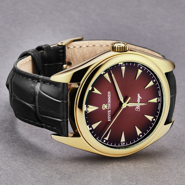Heritage 21010.2516 / Burgundy | Red Dial