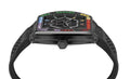 THE HEXAGON PHANTOM 44MM Black / Polyurethane Black Dial