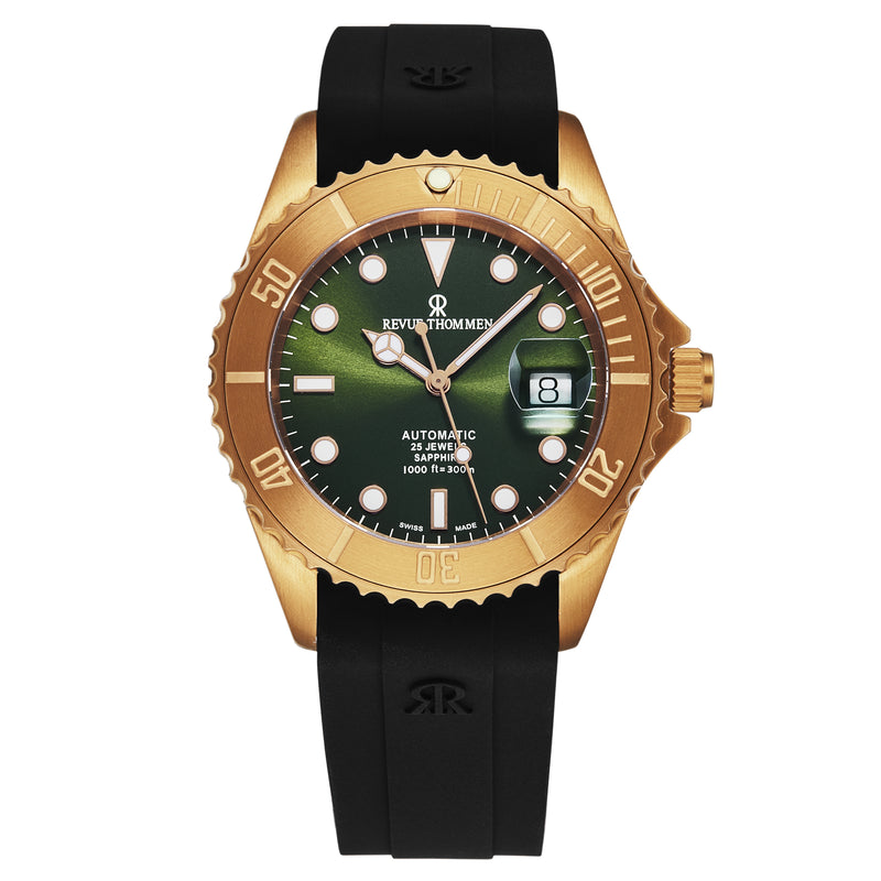 Diver 17571.2894 / Green | Green Dial