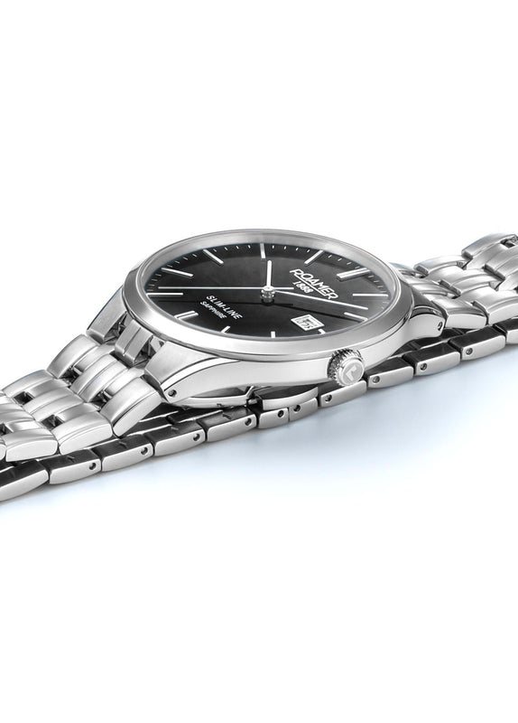 Slim-Line Classic A01-WA | Black Dial