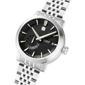 Heinrich Black / Stainless Steel | Black Dial