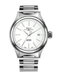 Fireman Enterprise White / Steel | White Dial
