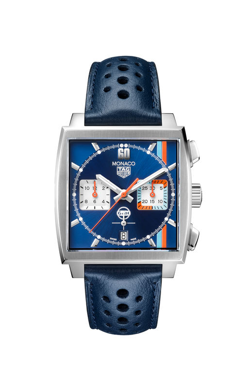 Monaco X Gulf Automatic Chronograph | Blue Dial