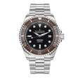 Deep Marine Explorer II Swiss Automatic Brown Bezel| Black Dial