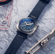 Hull Chronograph Blue / Leather | Blue Dial