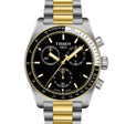 PR516 Chronograph Silver-tone/ Yellow Gold | Black Dial