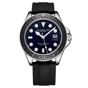 Depthmaster 4072 Midnight Blue Brass Dial/ Black Silicone Strap | Blue Dial