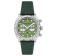Hull Chronograph Green / Leather | Green Dial